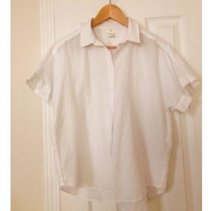 H&M NWOT summer white shirt